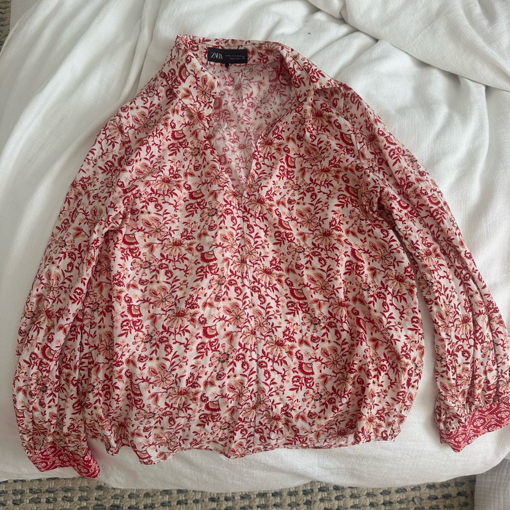 Zara long sleeve top
